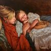 Mom And Daughter Paint by numbers