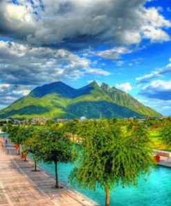 Monterrey Mexico Paint by numbers