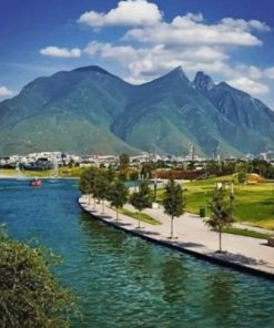 Monterrey View Paint by numbers