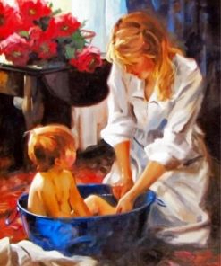 Mother And Son Paint by numbers