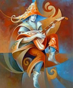 Aesthetic Musician Paint by numbers