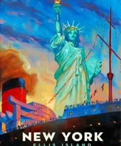 New York Paint by numbers