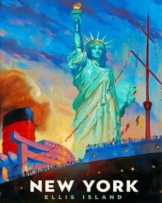 New York Paint by numbers