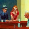 Nighthawks Edward Hopper Paint by numbers