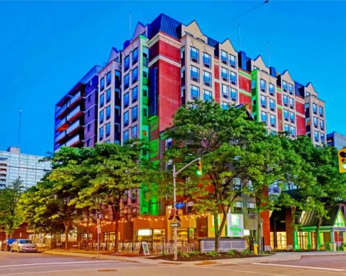 Ottawa Buildings Paint by numbers