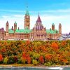 Parliament Hill Canada Paint by numbers