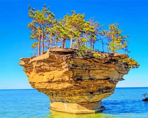 Port Austin Michigan Paint by numbers