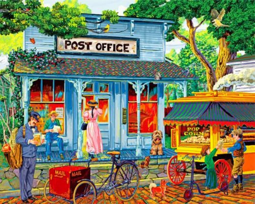 Post Office Paint by numbers