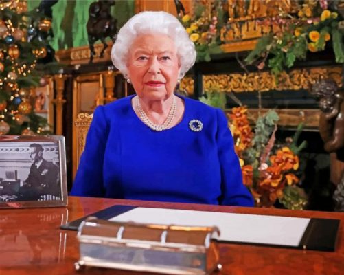Queen Elizabeth II Paint by numbers