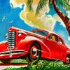 Red Car Paint by numbers