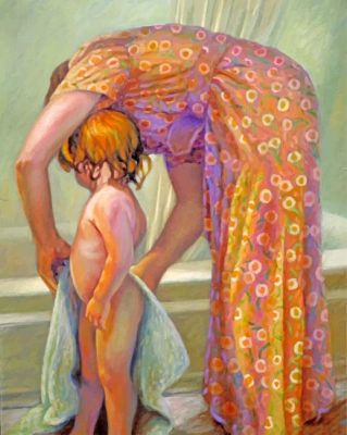 Shower Time Paint by number