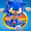 Sonic Hedgehog Paint by numbers