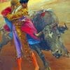 Spanish Bullfighter Paint by numbers