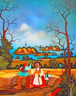 Srbija Art Paint by numbers