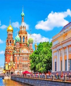 St Petersburg Paint by numbers