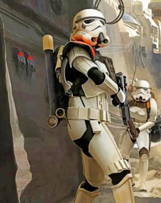 Stormtrooper Paint by numbers