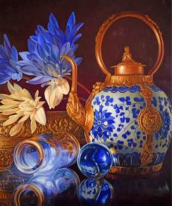 Tea Set Paint by numbers