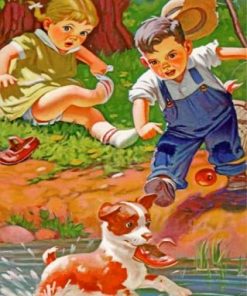 Cute Thief Paint by numbers