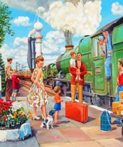 The Happy Goodbye Paint by numbers