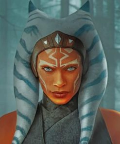 The Mandalorian Ahsoka Tano Paint by numbers