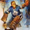 Toronto Maple Leafs Terry Sawchuk Paint by numbers