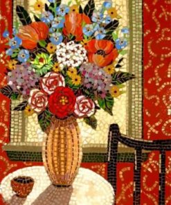 Vase Of Flowers Paint by numbers