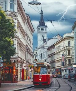 Vienna City paint by numbers