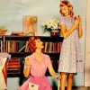 Vintage Best Friends Paint by numbers