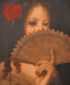 Weird Woman Dark Art Paint by numbers