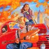 Western Couple Paint by numbers