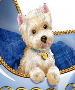 Westie Dog Paint by numbers