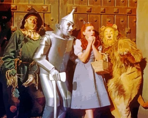 Wizard Of Oz Movie Paint by numbers