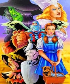Wizard Of Oz Paint by numbers