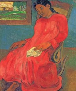 Woman By Gauguin Paint by numbers