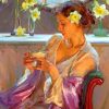 Aesthetic Woman paint by numbers