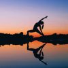 Woman Doing Yoga Paint by numbers