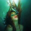 Woman Underwater Paint by number