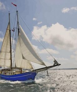 Yacht Sailing Paint by numbers