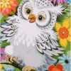 White Owl paint by numbers