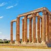 Acropolis Of Athens Greece Paint by numbers