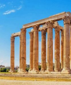 Acropolis Of Athens Greece Paint by numbers