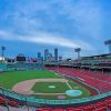 Baseball Fenway Park paint by numbers