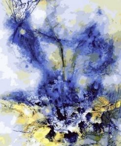Blue Sand Paint by numbers