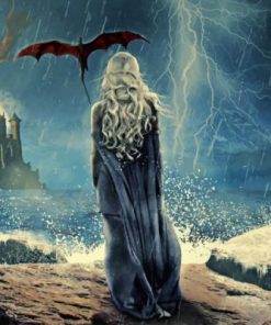 Daenerys Targaryen Artwork paint by numbers