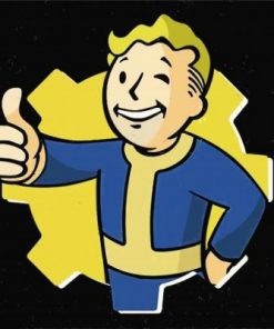 Fallout Illustration Paint by numbers