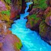 Glacier National Park Montana Paint by numbers
