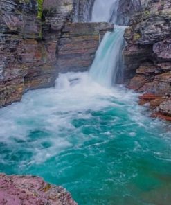 Glacier National Park Paint by numbers
