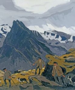 Kyffin Williams Art Paint by numbers