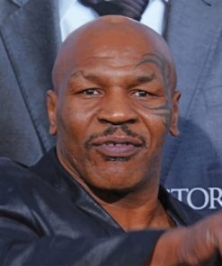 Mike Tyson Paint by numbers