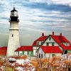 Portland Head Light Paint by numbers